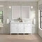 James Martin Vanities 60'' Double Vanity, Bright White w/ 3 CM White Zeus Quartz Top 424-V60D-BW-3WZ - alternate 3
